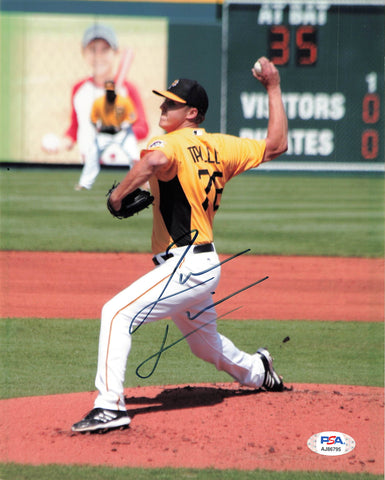 JAMESON TAILLON signed 8x10 photo PSA/DNA Pittsburgh Pirates