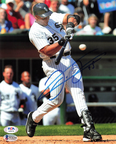 Frank Thomas signed 8x10 photo Chicago White Sox PSA/DNA BAS Autographed