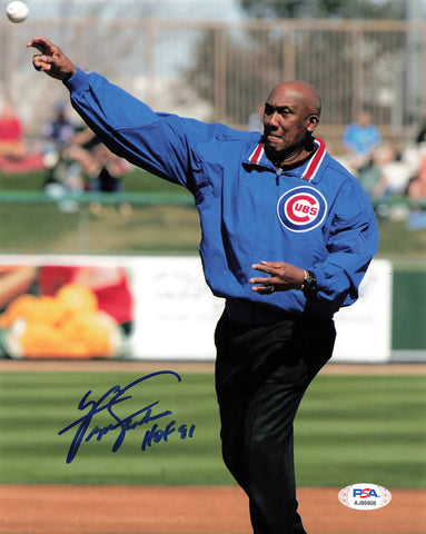 Ferguson Jenkins signed 8x10 photo PSA/DNA Chicago Cubs Autographed