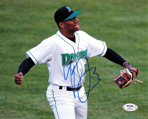 Hunter Greene signed 8x10 photo PSA/DNA Cincinnati Reds Autographed