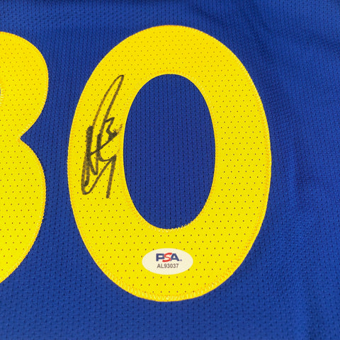 Stephen Curry Signed Jersey (PSA)