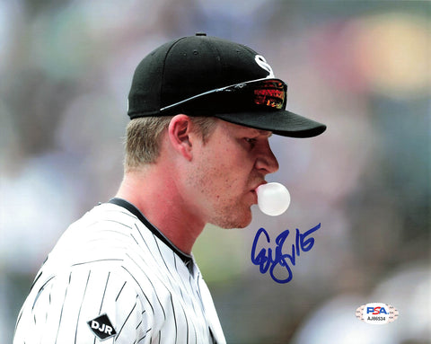 Gordon Beckham signed 8x10 photo PSA/DNA Chicago White Sox Autographed