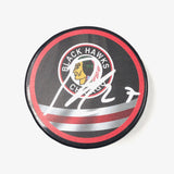 LUKAS REICHEL signed Hockey Puck PSA/DNA Chicago Blackhawks Autographed