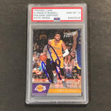 2016-17 Panini Prestige #138 D'Angelo Russell Signed Card AUTO 10 PSA Slabbed Lakers