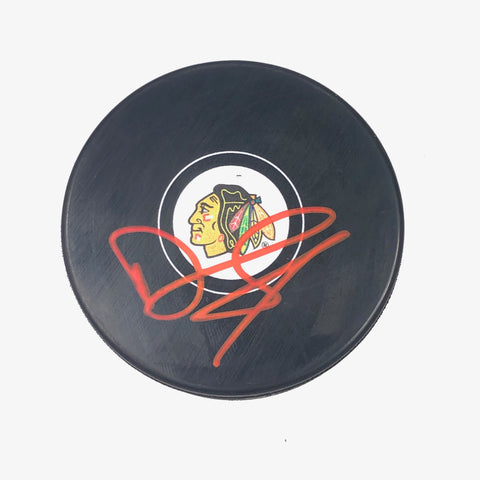 DEREK KING signed Hockey Puck PSA/DNA Chicago Blackhawks Autographed