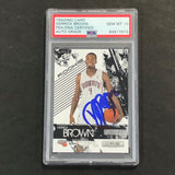 2009 Rookies and Stars #119 DERRICK BROWN Signed Card PSA Slabbed Auto 10 RC Bobcats