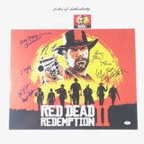 Red Dead Redemption II Signed 16x20 Photo PSA/DNA LOA RDR2