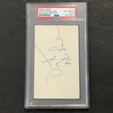 Drayton McLane signed cut PSA/DNA slabbed Autographed Astros