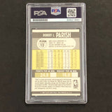1990 Fleer #13 Robert Parish Auto 10 Signed Card PSA/DNA Encapsulated Boston Celtics