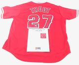 Mike Trout signed jersey PSA/DNA Auto 10 Los Angeles Angels LOA
