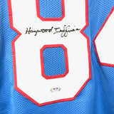 HAYWOOD JEFFIRES signed jersey PSA/DNA Houston Oilers Autographed