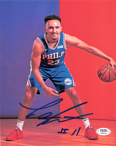 Landry Shamet Signed 8x10 photo PSA/DNA Philadelphia 76ers Autographed