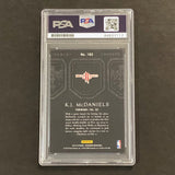 2014-15 Panini Crusade #162 KJ McDaniels Signed Card AUTO 10 PSA Slabbed RC Rockets