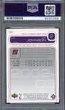 2002-03 Upper Deck #131 Joe Johnson Signed Card AUTO PSA Slabbed