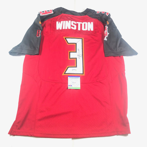 Jameis Winston signed Jersey PSA/DNA Tampa Bay Buccaneers Autographed