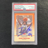 2013-14 Fleer Retro #44 Lucas Nogueira Signed Card AUTO PSA Slabbed RC Brazil