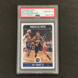 2017-18 NBA Hoops #151 Jeff Teague Signed Card AUTO 10 PSA Slabbed Timberwolves