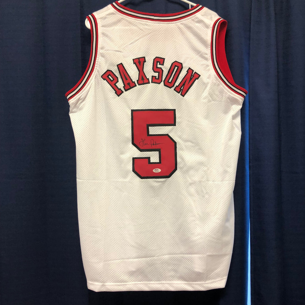 John Paxson signed jersey PSA/DNA Autographed Chicago Bulls – Golden State  Memorabilia