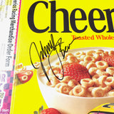 JOHNNY BENSON Signed Cereal Box PSA/DNA Autographed Nascar Racing