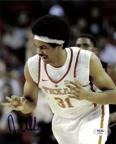 Jarrett Allen Signed 8x10 Photo PSA/DNA Texas Longhorns Autographed