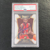 2014 Panini Select #81 Bruno Caboclo Signed Card AUTO 10 PSA/DNA Slabbed RC Raptors