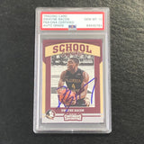 2017-18 Contenders Draft Picks #20 Dwayne Bacon Signed Card AUTO PSA Slabbed Florida