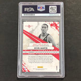 2010-11 Panini Rookies and Stars #54 Kevin Martin Signed Card AUTO 10 PSA Slabbed Rockets