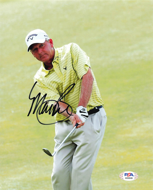Mark Brooks Signed 8x10 photo PSA/DNA Autographed Golf PGA