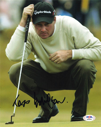 Todd Hamilton Signed 8x10 photo PSA/DNA Autographed Golf PGA