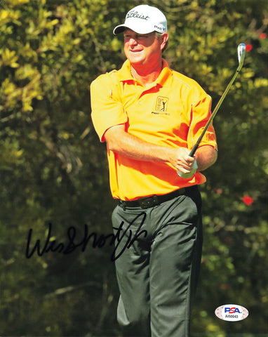 Wes Short Jr Signed 8x10 photo PSA/DNA Autographed Golf PGA