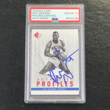 2008-09 SP Authentic Profiles #AP-13 Rick Mahorn Signed Card AUTO 10 PSA Slabbed Pistons