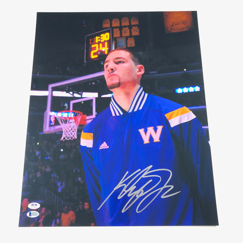 Klay Thompson signed 16x20 photo PSA/DNA Golden State Warriors Autographed