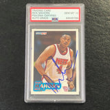 1993-94 Fleer #335 Rick Mahorn Signed Card AUTO 10 PSA Slabbed New Jersey Nets