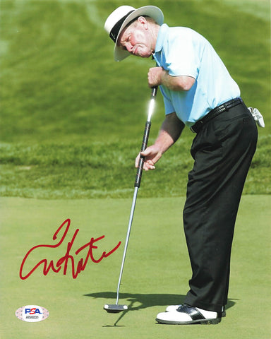 Tom Kite Signed 8x10 photo PSA/DNA Autographed Golf PGA