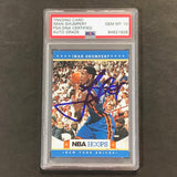 2011-12 Panini NBA Hoops #238 Iman Shumpert Signed Card AUTO 10 PSA Slabbed Knicks