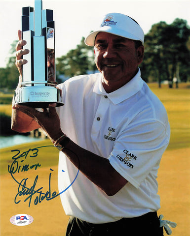 Esteban Toledo Signed 8x10 photo PSA/DNA Autographed Golf PGA