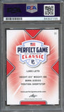 2020 Leaf Perfect Game Luke Leto Signed Card AUTO PSA Slabbed