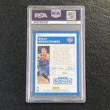 2017-18 Contenders Draft Picks #49 Willy Hernangomez Signed Card AUTO 10 PSA Slabbed Knicks