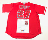 Mike Trout Signed Jersey PSA/DNA Auto Grade 10 Los Angeles Angels LOA