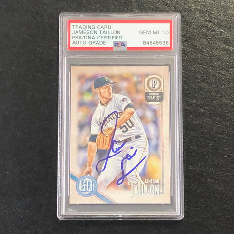 Jameson Taillon Memorabilia, Autographed Jameson Taillon