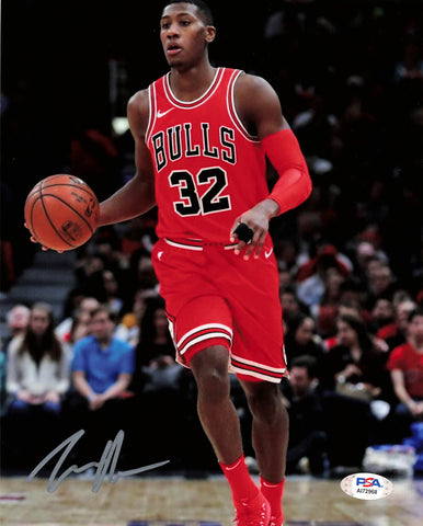 KRIS DUNN signed 8x10 photo PSA/DNA Chicago Bulls Autographed