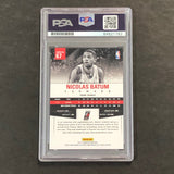 2012-13 Panini Absolute Basketball #67 Nicolas Batum Signed Card AUTO 10 PSA Slabbed Blazers
