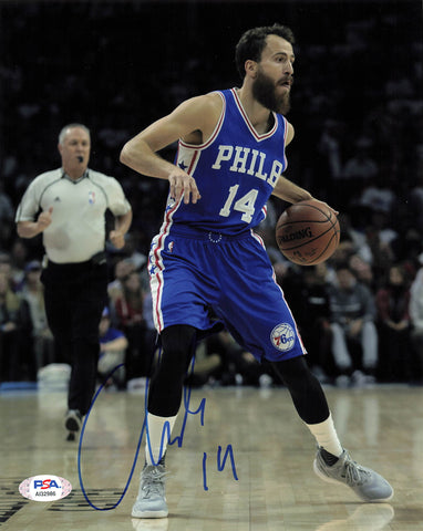Sergio Rodiguez signed 8x10 Photo PSA/DNA Philadelphia 76ers Autographed
