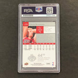 2009-10 Upper Deck First Edition #179 Chase Budinger Signed Card AUTO 10 PSA/DNA Slabbed Rockets