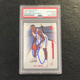 2008-09 SP Authentic #5 Jeff Green Signed Card AUTO PSA/DNA Slabbed Thunder