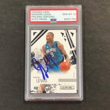 2009-10 Panini Rookies and Stars #70 Rashard Lewis Signed Card AUTO 10 PSA/DNA Slabbed Magic