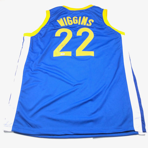 Andrew Wiggins signed jersey PSA/DNA Golden State Warriors Autographed