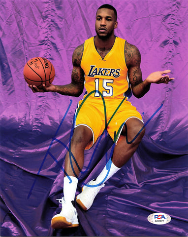 Thomas Robinson signed 8x10 photo PSA/DNA Los Angeles Lakers Autographed