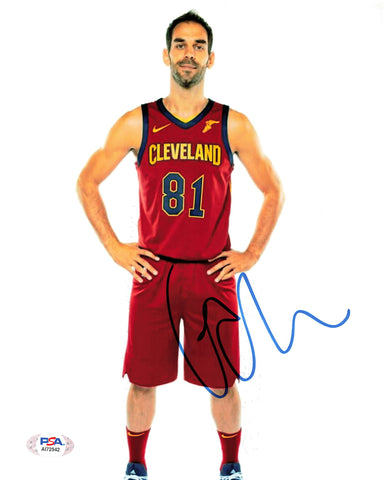Jose Calderon signed 8x10 photo PSA/DNA Cleveland Cavaliers Autographed