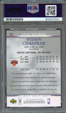 2007-08 Upper Deck First Edition #223 Wilson Chandler Signed Card AUTO PSA Slabbed RC Rookie